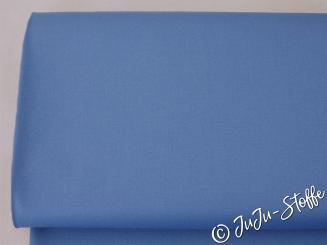 Soft Twill Hosenstoff uni blau Öko-Tex 