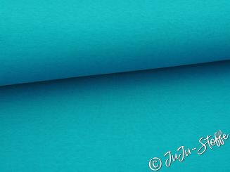 Strickstoff Neoprene uni petrol Öko-Tex 