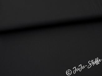 Funktionsjersey uni schwarz wasserabweisend / antibakeriell Oeko-Tex® 