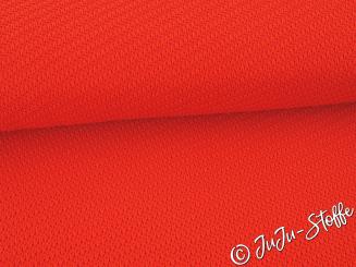 Strickstoff uni rot Oeko-Tex® 
