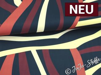 Funktions-Jersey Streifen Oeko-Tex® 