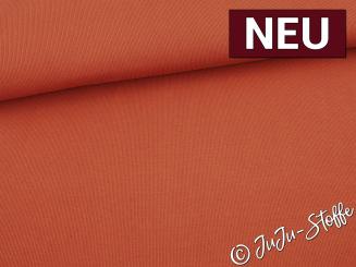 Bündchen Doppelripp extra breit uni rost Oeko-Tex® 
