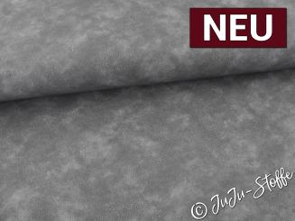 Kunstleder marmoriert grau 