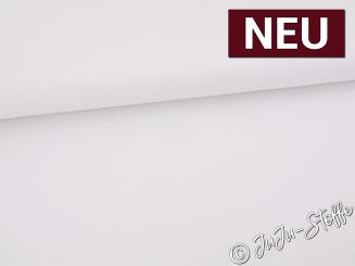 Funktionsjersey uni weiß wasserabweisend / antibakeriell Oeko-Tex® 