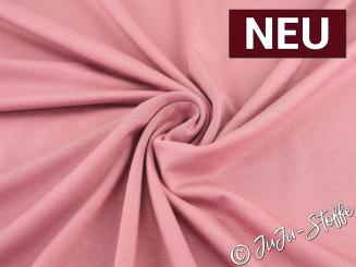 Bambus Jersey uni altrosa Oeko-Tex® 