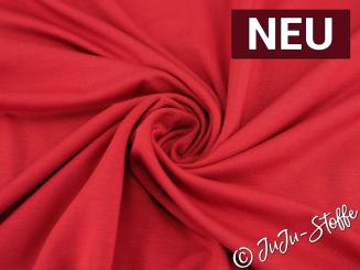 Bambus Jersey uni rot Oeko-Tex® 