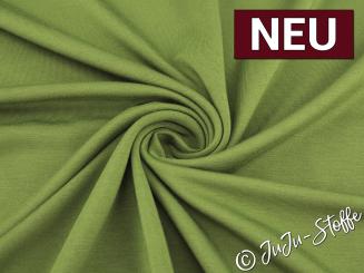 Bambus Jersey uni oliv Oeko-Tex® 