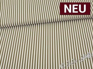 Baumwolle Popeline Streifen grün/weiß Oeko-Tex® 