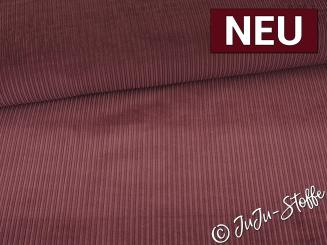 Cord Baumwolle uni purple Oeko-Tex® 