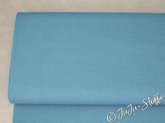 Canvas uni blau Öko-Tex 