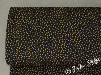 Canvas Dotts dunkelblau Öko-Tex 