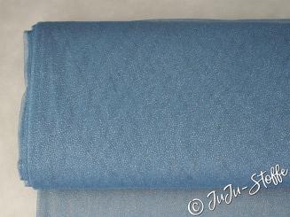 Tüll jeans Glitzer silber 