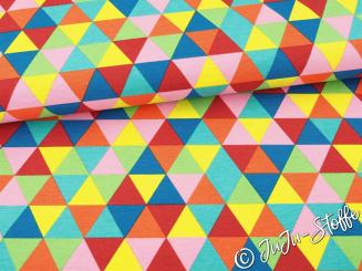 Canvas Dreiecke bunt 