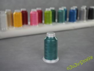 Madeira Premium Overlockgarn Aerolock blaugrün 2.500m Öko-Tex 