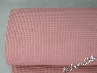 Waffel-Piqué dusty rose Öko-Tex 