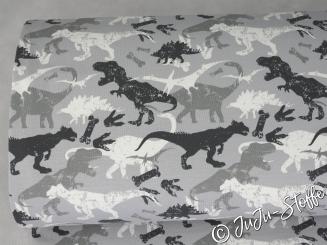 Sweat Dino grau Öko-Tex 