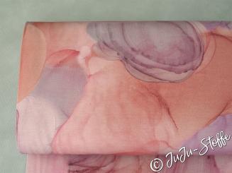 Jersey Marmor rose Öko-Tex 