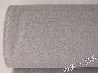 Alpenfleece uni grau meliert 