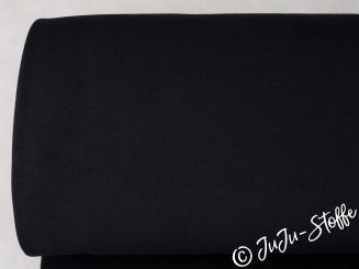 Alpenfleece uni schwarz 