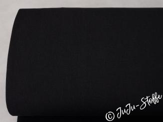 French Terry Jeans schwarz 