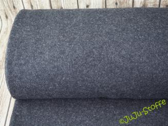 Wollwalk anthrazit meliert 