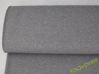 French Terry dunkelgrau meliert Öko-Tex 