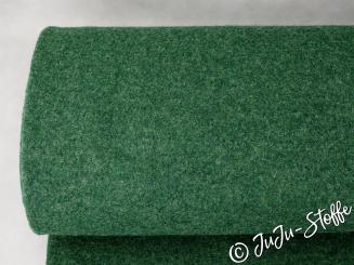 Wollwalk dunkelgrün meliert 