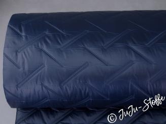 Steppstoff doubleface marine 