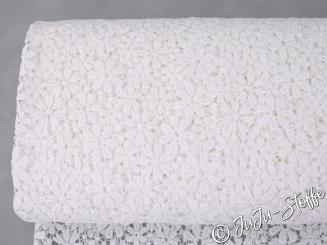 Häkelspitze weiß 
