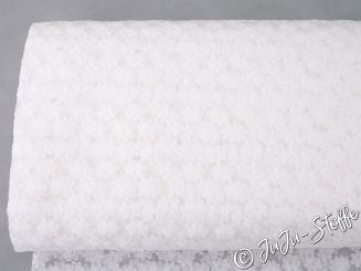 Mesh Spitze Stickerei weiß 