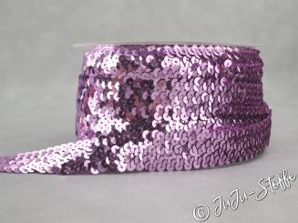 Pailettenband "Stretch" rosé 30mm 