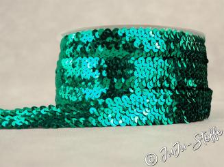 Pailettenband Stretch emerald 30mm 
