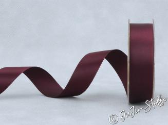 Satinband bordeaux 25mm 