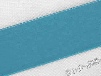 Gummiband Soft petrol 40mm 