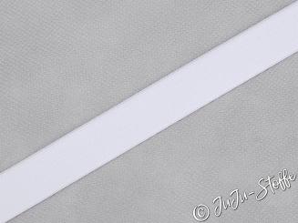 Gummiband Soft weiß 25mm 