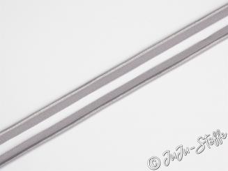 Paspelband elastisch silbergrau 10mm 