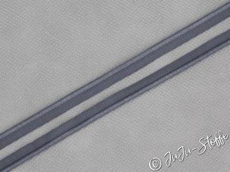 Paspelband elastisch grau 10mm 