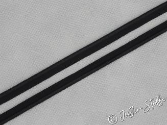 Paspelband elastisch schwarz 10mm 