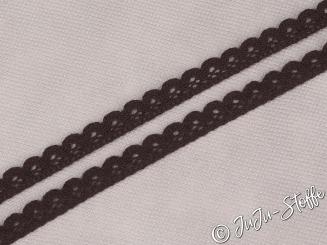 Spitze Cotton braun 15mm 