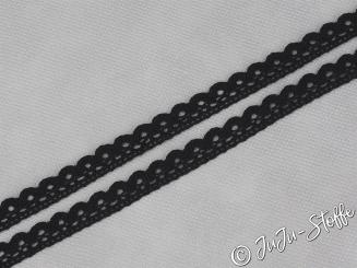 Spitze Cotton schwarz 15mm 