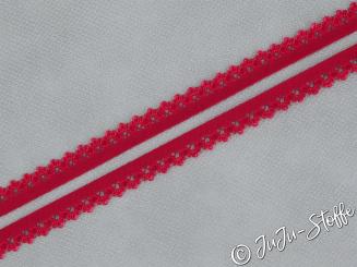 Gummi mit Spitze Soft rot 13mm 