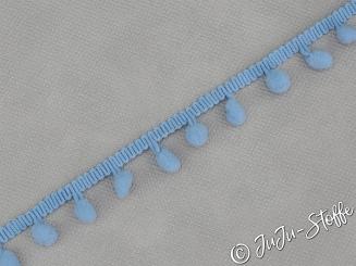 PomPom Borte Maxi hellblau 10mm 