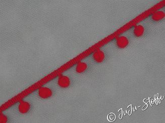 PomPom Borte Maxi rot 10mm 