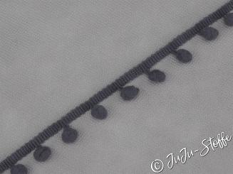 PomPom Borte Maxi grau 10mm 