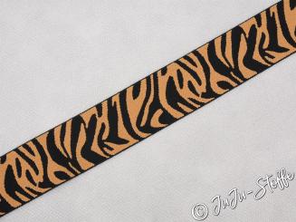 Gummiband Zebra caramel 40mm 