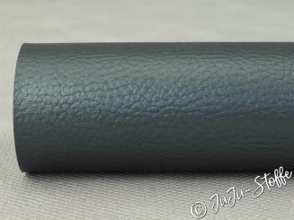 Kunstleder Zuschnitt grau metallic 
