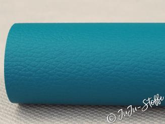 Kunstleder Zuschnitt petrol 