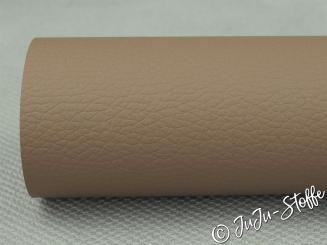 Kunstleder Zuschnitt taupe 