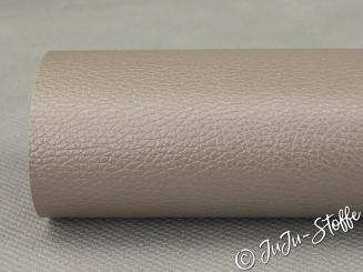 Kunstleder Zuschnitt silber metallic 