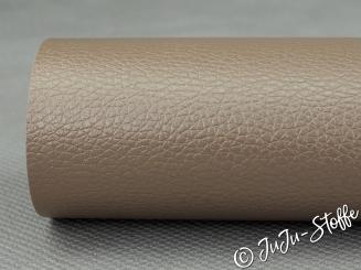 Kunstleder Zuschnitt beige metallic 